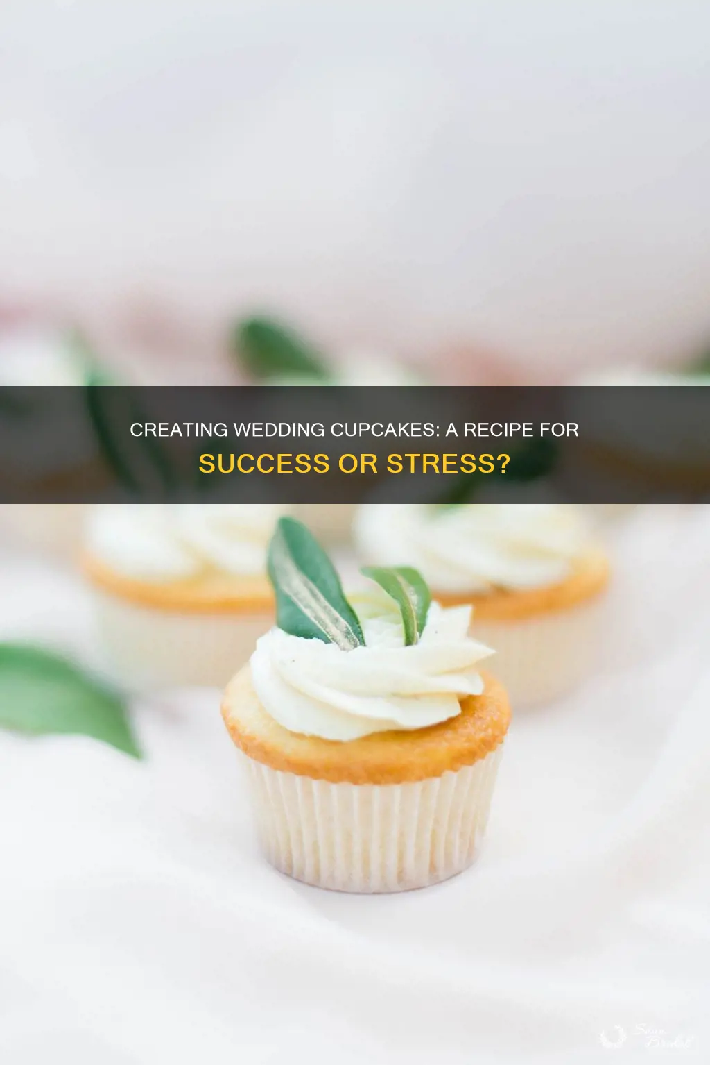 should I make my own wedding cupcakes