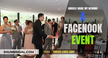 Facebook Event Weddings: Yay or Nay?