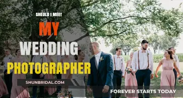 Meeting Your Wedding Photographer: A Must-Do?