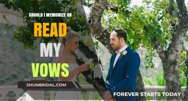 Memorize or Read Vows: Which Approach Makes Your Wedding Day Perfect?