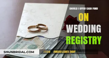 How a Cash Fund Wedding Registry Works