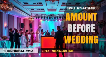 Should You Pay Your Wedding DJ Upfront? Pros and Cons Explained