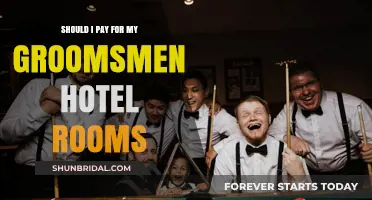 Should You Cover Groomsmen Hotel Rooms? A Wedding Etiquette Guide