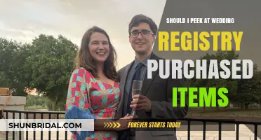 Peeking at Wedding Gifts: Is It Ever Okay?
