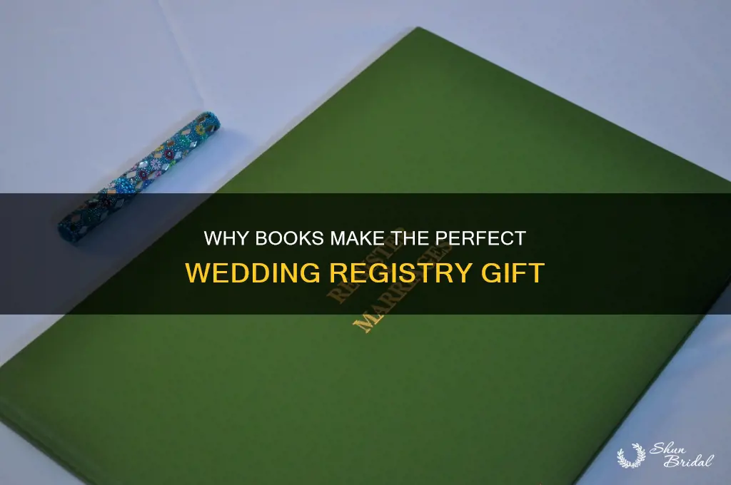 should I put books on my wedding registry