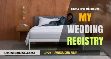 Why You Should Add a Mattress to Your Wedding Registry