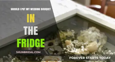 The Best Place to Store Your Wedding Bouquet