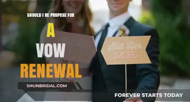 Re-Proposing for a Vow Renewal: Should You Pop the Question Again?