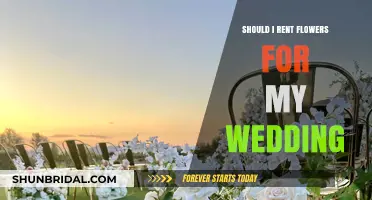 Renting Wedding Flowers: A Cost-Effective Dream Come True