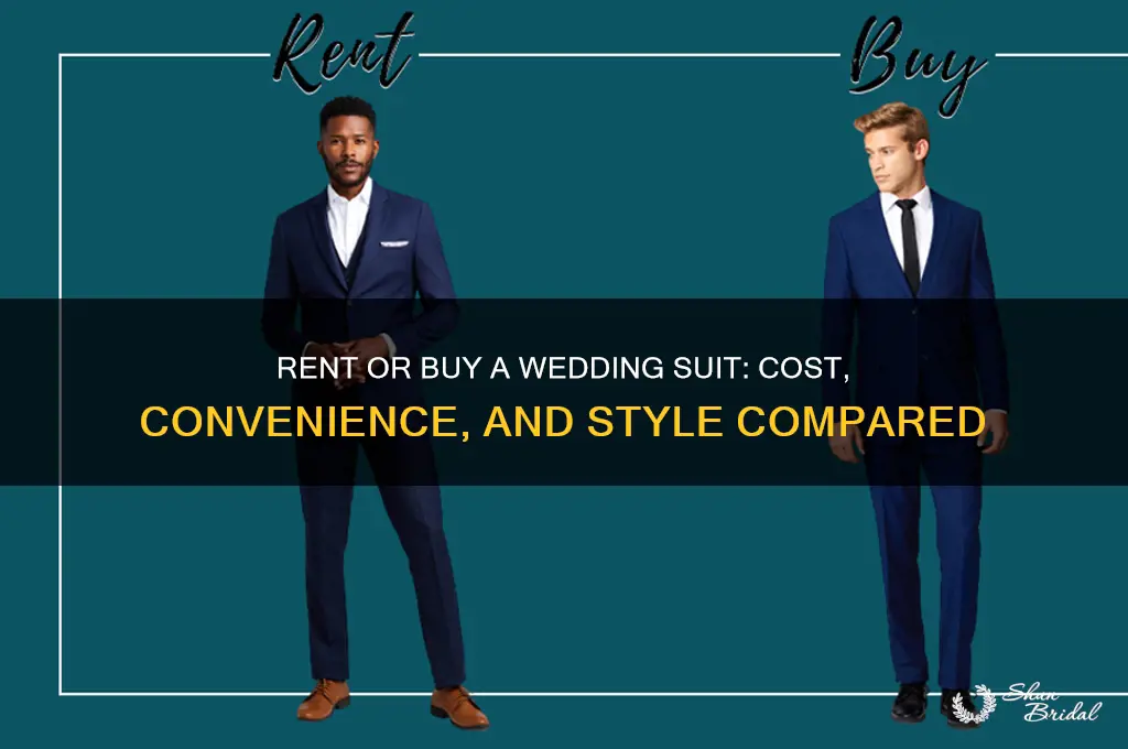 should I rent or buy a suit for my wedding