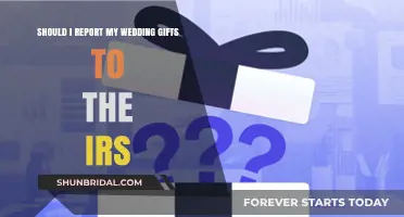 Wedding Gifts and Taxes: Do You Need to Report to the IRS?