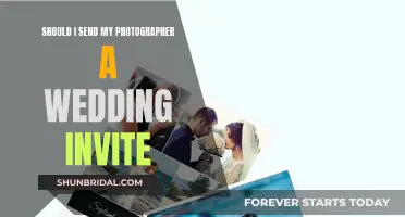 Inviting Your Wedding Photographer: Etiquette and Expectations