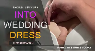 Sewing Cups into Your Wedding Dress: Is It Worth It?
