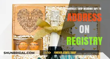 Should You Ship Wedding Gifts to the Registry Address?