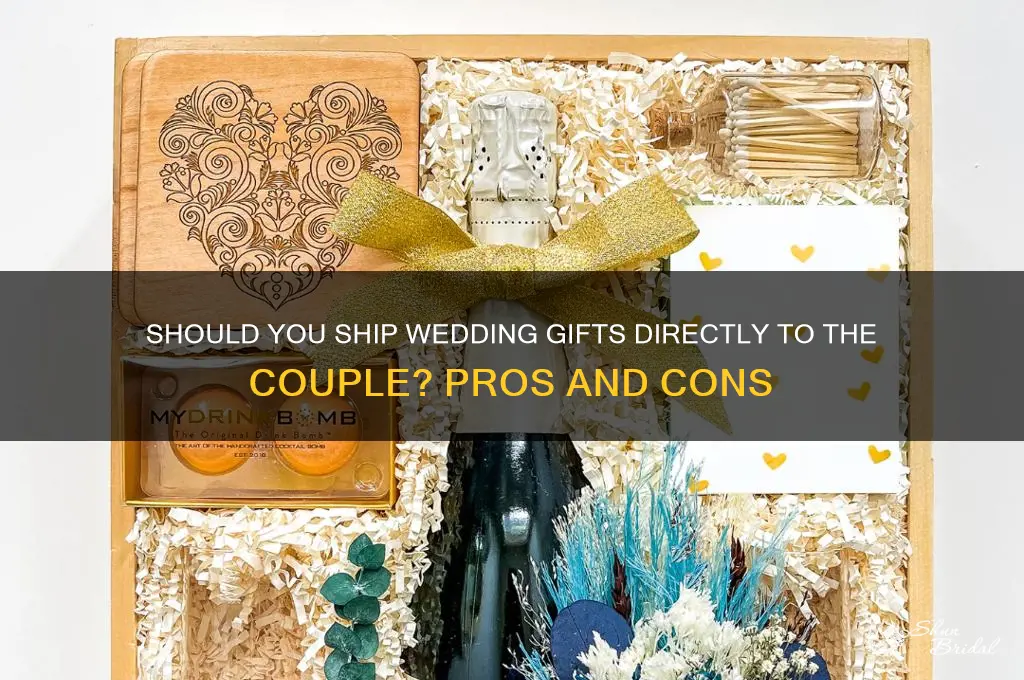 should i shop my wedding gift directly to the couple