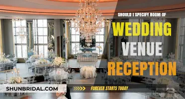 Specify Your Wedding Venue Room for a Seamless Celebration
