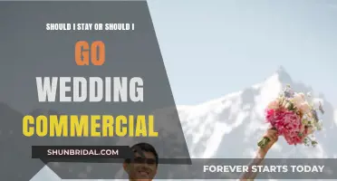 Stay or Go? Decoding the Wedding Commercial Dilemma for Couples