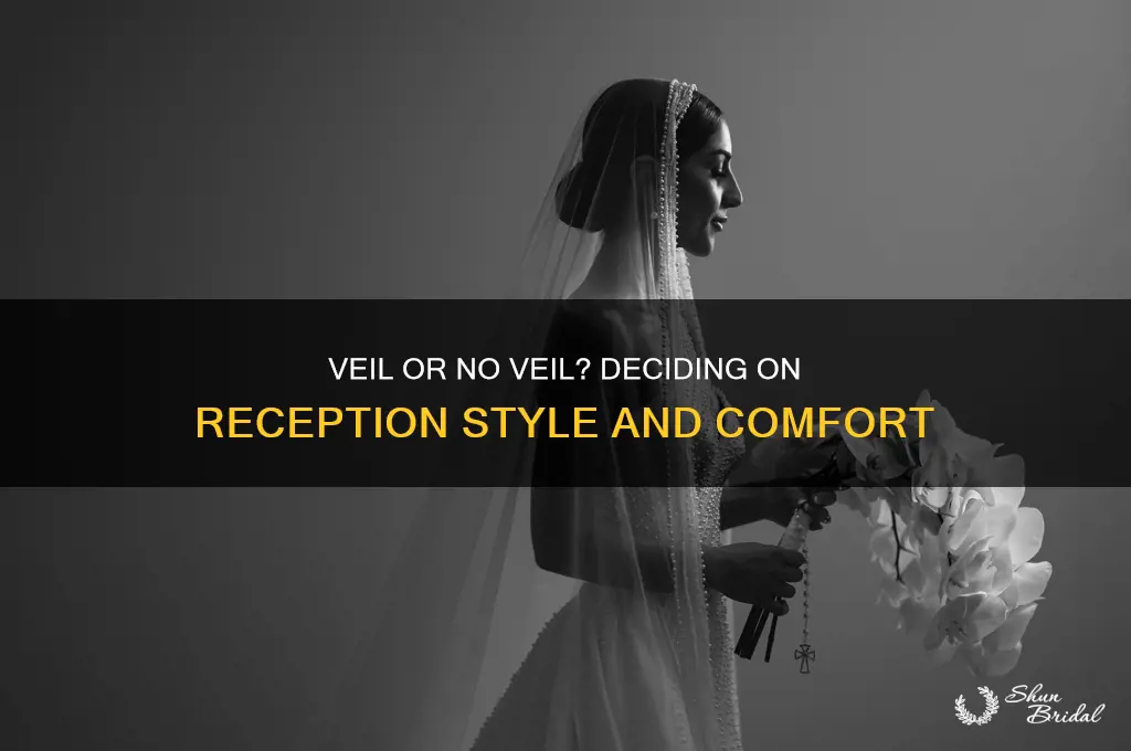 should i take my veil off for the reception