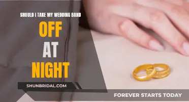 Wedding Bands: On or Off at Night?