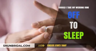 Wedding Ring at Night: To Wear or Not?