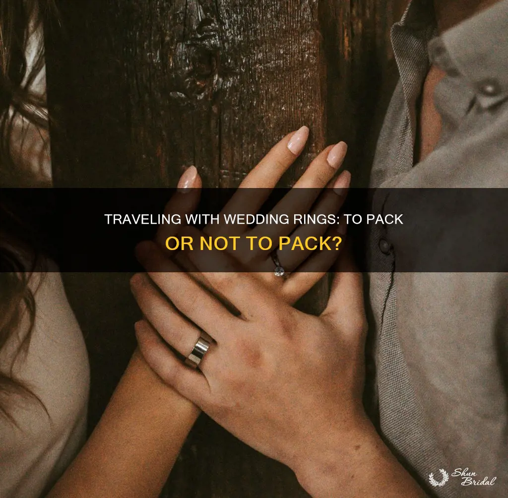 should I take my wedding ring on vacation
