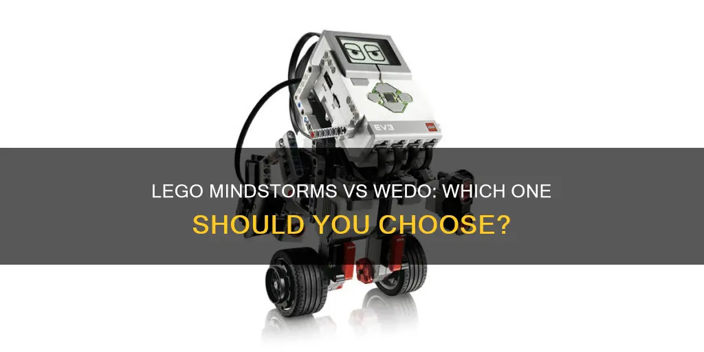 should I use a wedo or use mindstorm