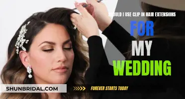 Clip-In Hair Extensions: Are They Worth It for Your Wedding Day?