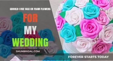 Silk vs Foam Flowers: Which is Best for Your Wedding?