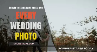 Presets: One-Size-Fits-All for Wedding Photography?