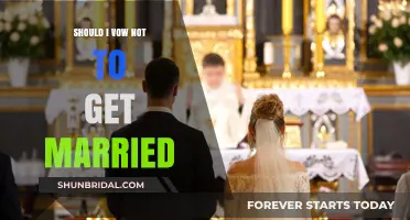 To Marry or Not: Should You Vow Against Marriage?