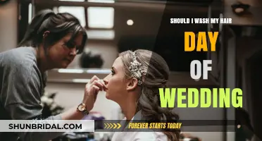 Wedding Hair Prep: To Wash or Not on the Big Day?