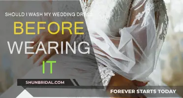 Washing Your Wedding Dress: To Wash or Not to Wash?