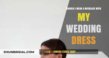 Necklace or No Necklace? Wedding Dress Accessorizing