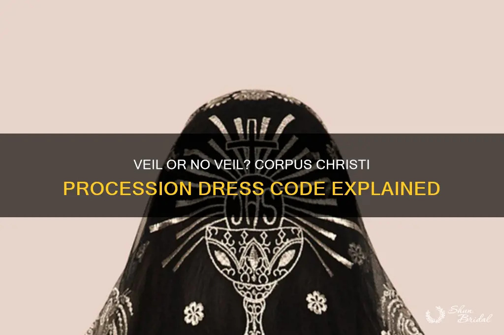 should i wear a veil at a corpus christi procession
