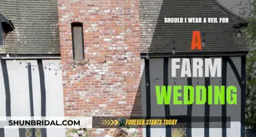 Veil or No Veil: Perfecting Your Farm Wedding Bridal Look