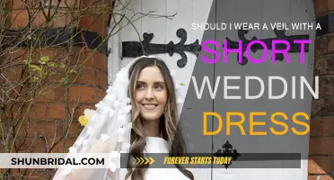 Veils with Short Wedding Dresses: Do or Don't?