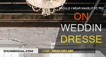 Makeup for Wedding Dress Try-On: To Wear or Not?