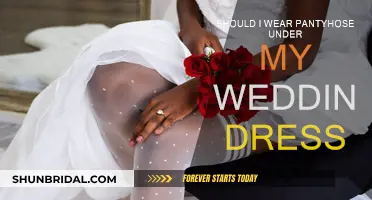 Pantyhose Under a Wedding Dress: Yes or No?
