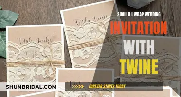 Twine-Wrapped Wedding Invites: Rustic Charm or Unnecessary Fuss?