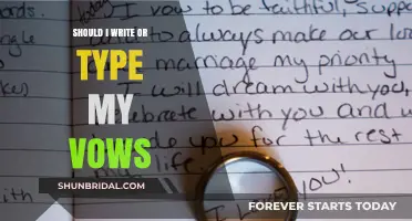 Write or Type Your Vows: Which Method Adds More Meaning?