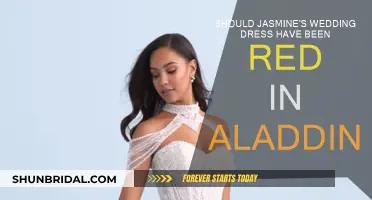 Jasmine's Red Wedding Dress: A Powerful Choice?