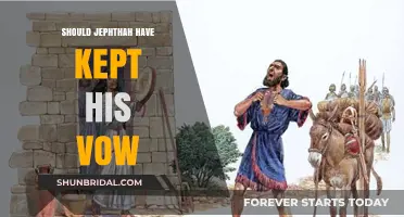 Jephthah's Vow: Moral Obligation or Tragic Misstep?