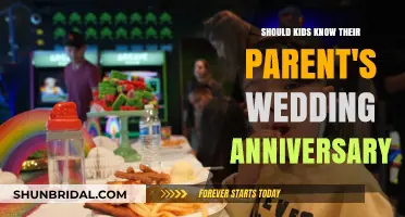 Should Kids Celebrate Their Parents' Wedding Anniversary? Pros and Cons
