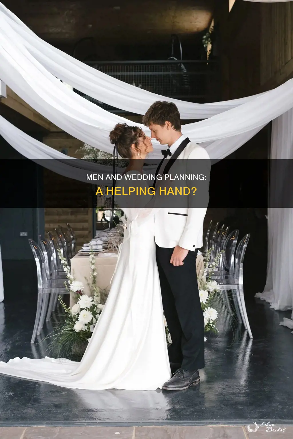 should men help with wedding planning