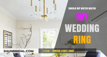 Matching Metals: Watches and Wedding Rings