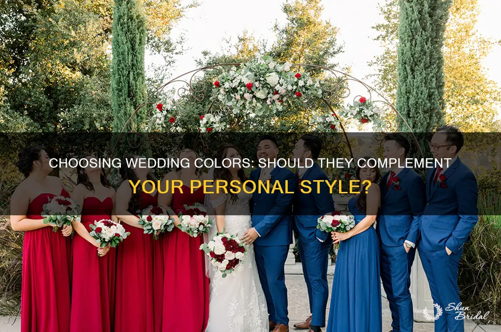 should my wedding colors flatter me