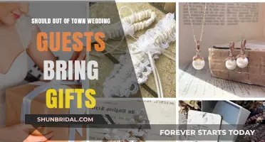 Should Out-of-Town Wedding Guests Bring Gifts? Etiquette Explained