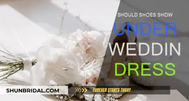 Wedding Dresses: To Show or Hide Your Shoes?