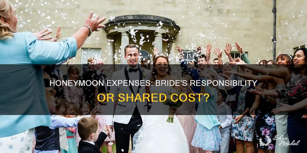 should the bride pay for the honeymoon