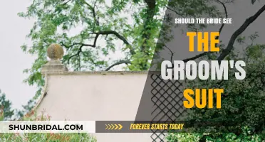 To See or Not to See: The Groom's Suit Dilemma
